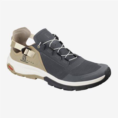 Salomon TECHAMPHIBIAN 4 Mens Sneakers Dark Grey | Salomon South Africa